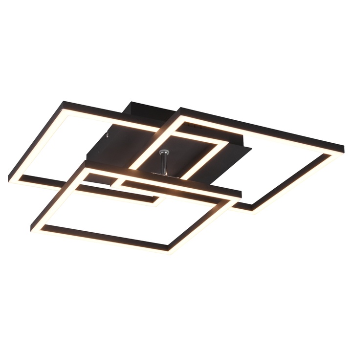 Sconto Stropní LED svítidlo MOBILE černá