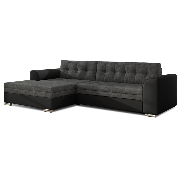 Sconto Sedací souprava MOISES levá, černá