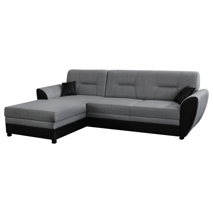 Sconto Sedací souprava MONACO LUX levá, šedá