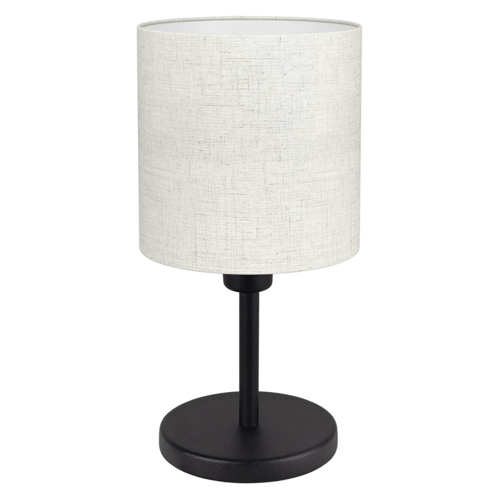 Sconto Stolní lampa MONTETTO 1 přírodní bílá/černá