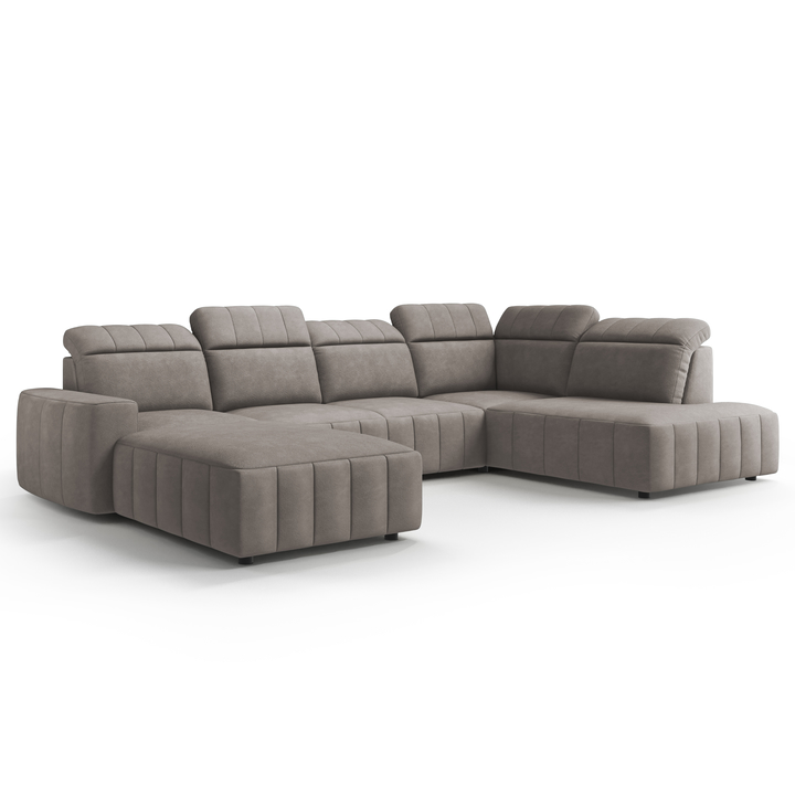 Sconto Sedací souprava MONTREAL II levá, šedá