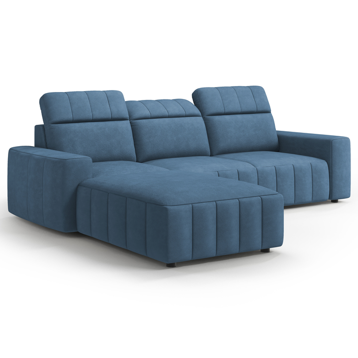 Sconto Sedací souprava MONTREAL levá, modrá