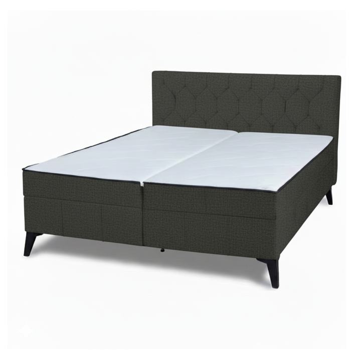 Sconto Postel s matrací MONTY II antracitová, 180x200 cm