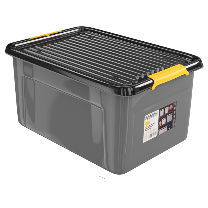 Úložný box  MONZA šedá, 40 l 1