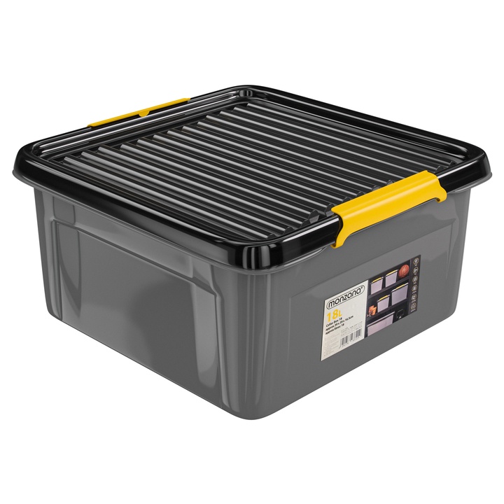 Úložný box  MONZA šedá, 18 l 1