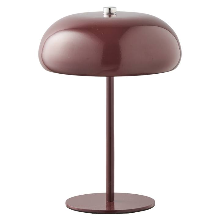 Stolní lampa MORGOTI vínová 1