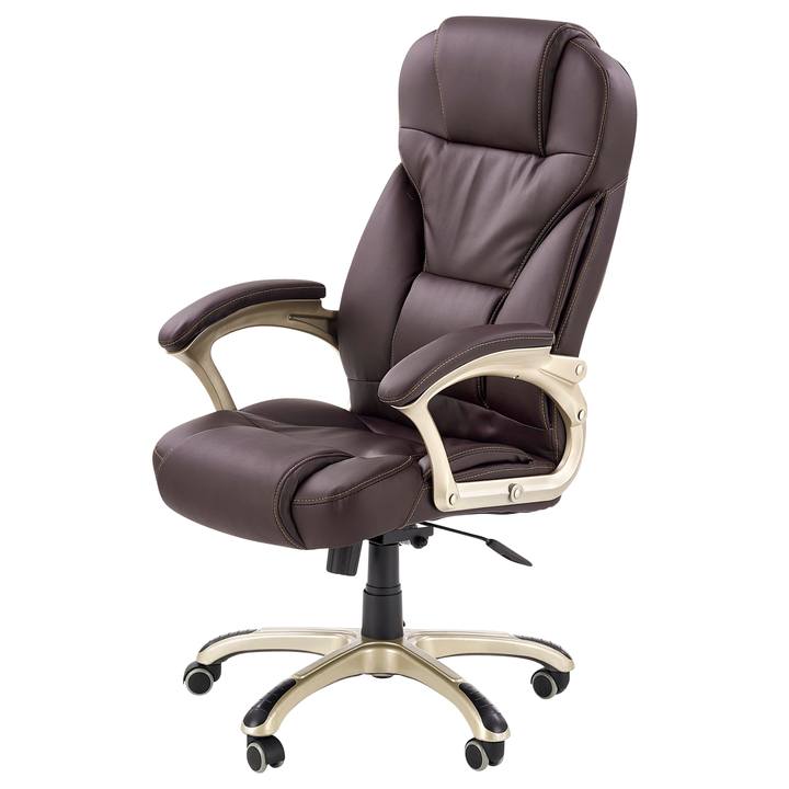 Sconto Kancelářské křeslo MORITZ tmavě hnědá