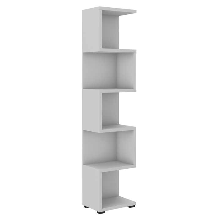 Sconto Regál MORTEN šedá