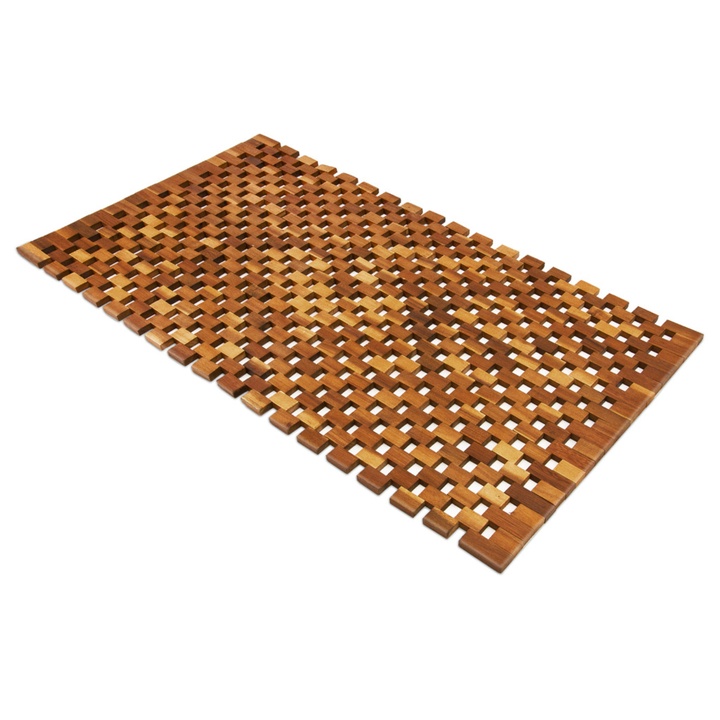 Koupelnová předložka  MOSAIC akácie 1