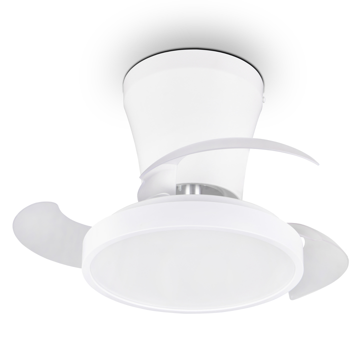 Stropní LED svítidlo s ventilátorem MOSS bílá 1