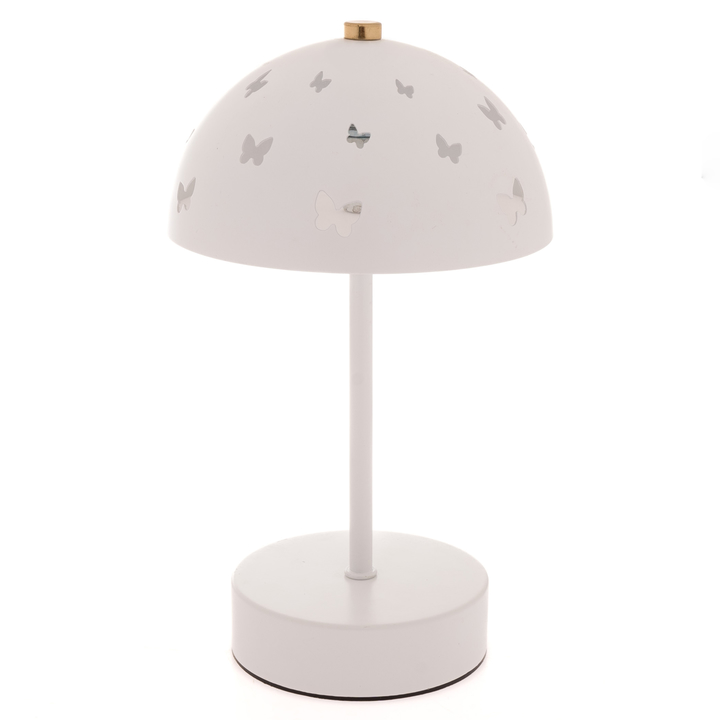 Sconto Stolní lampa MOTÝLEK bílá