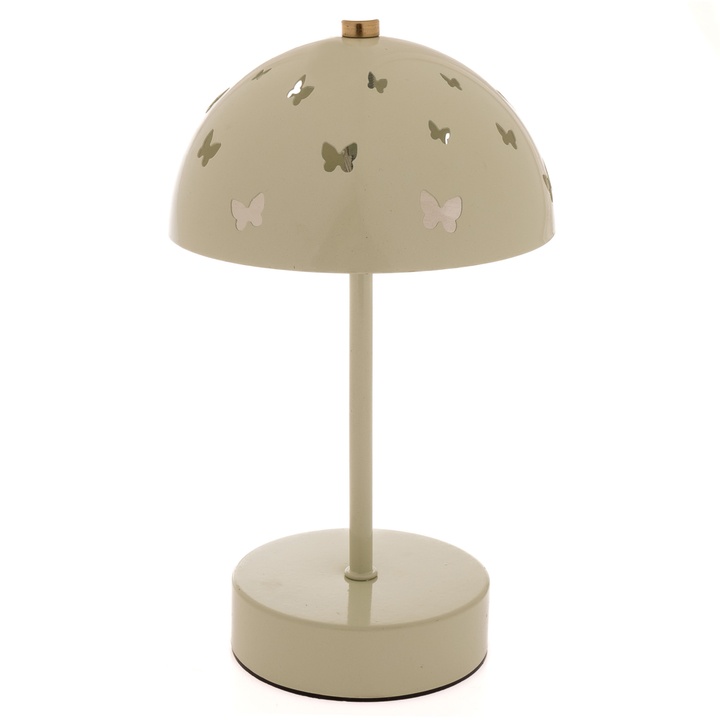 Sconto Stolní lampa MOTÝLEK krémová