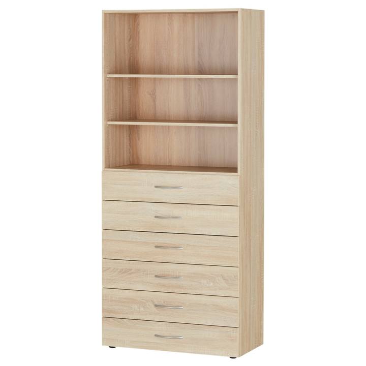 Víceúčelová komoda MULTIRAUMKONZEPT 644, dub sägerau, 80 cm 1