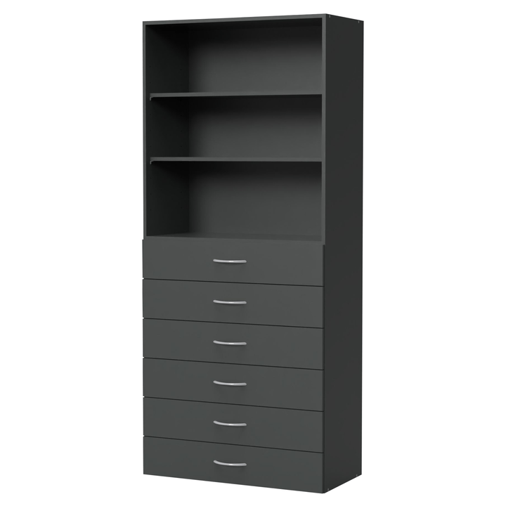 Víceúčelová komoda MULTIRAUMKONZEPT 644, grafit 1