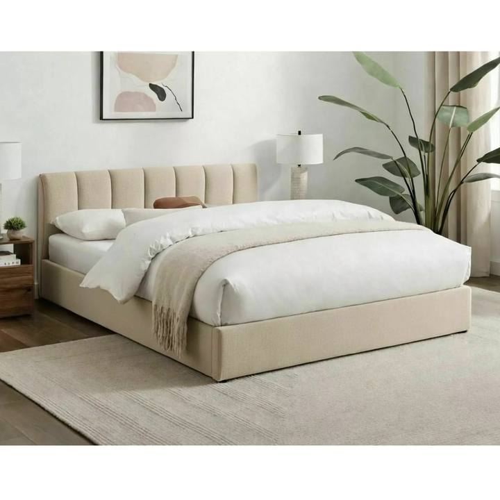 Sconto Postel s roštem MUNTRIOL 2 béžová, 120x200 cm