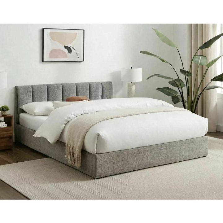 Sconto Postel s roštem MUNTRIOL 2 šedá, 120x200 cm