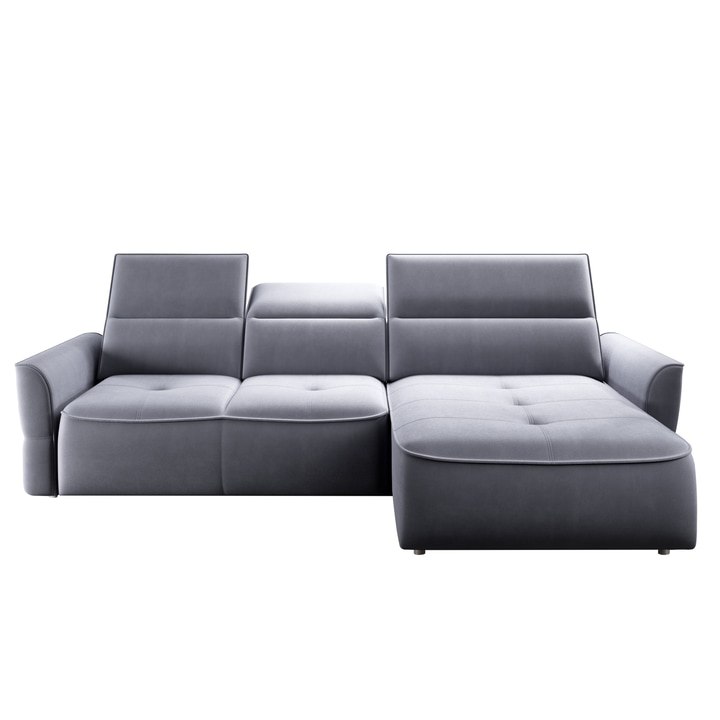 Sconto Sedací souprava MURILLO pravá, šedá