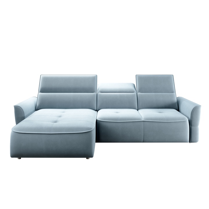 Sconto Sedací souprava MURILLO levá, světle modrá