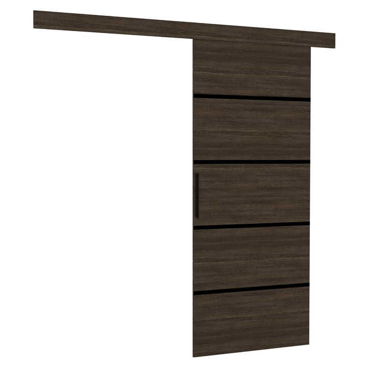 Sconto Posuvné dveře MUSCHU choco/černá, 86x205 cm