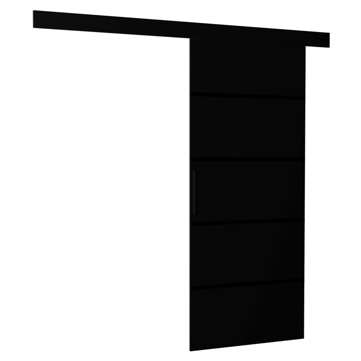 Sconto Posuvné dveře MUSCHU černá, 86x205 cm