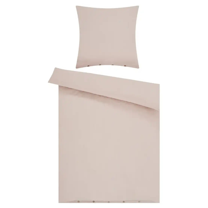 Sconto Povlečení MUŠELÍN růžová, 80x80 a 135x200 cm