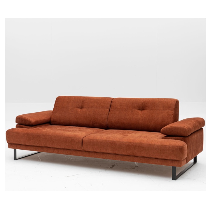 Sconto Pohovka MUSTANG 3-sedák, oranžová
