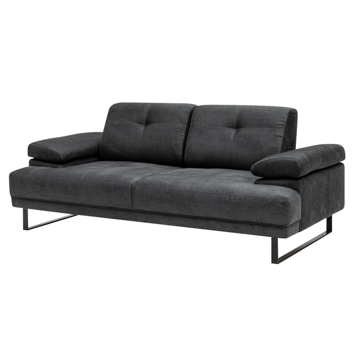 Sconto Pohovka MUSTANG 2-sedák, antracitová