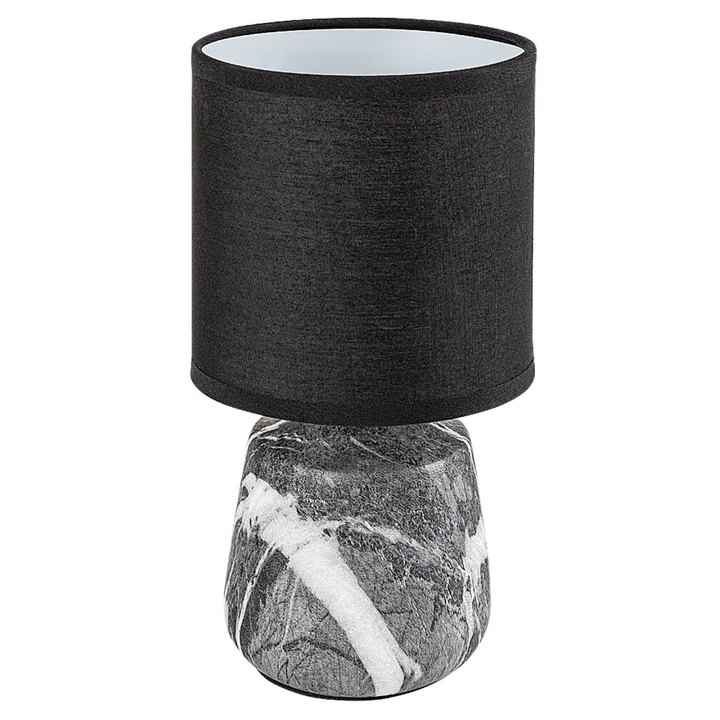 Stolní lampa NALISA 2 černá/šedá 1