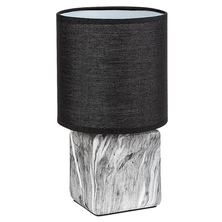 Stolní lampa NALISA černá/šedá 1