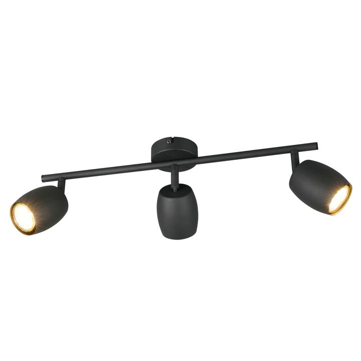 Sconto Bodové svítidlo NANCY 3 černá