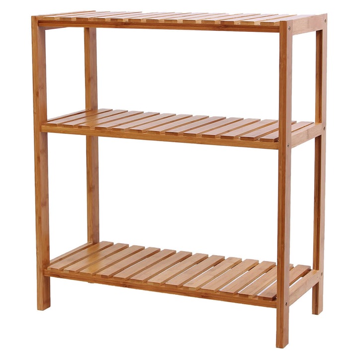 Regál NATUR 2 bambus 1