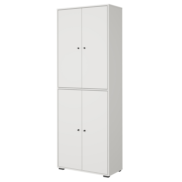 Sconto Botníková skříň NEREA 023 bílá