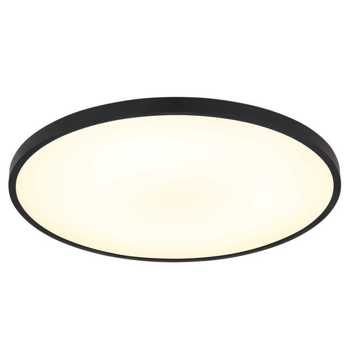 Sconto Stropní svítidlo NIELSEN černá/bílá,⌀ 40 cm