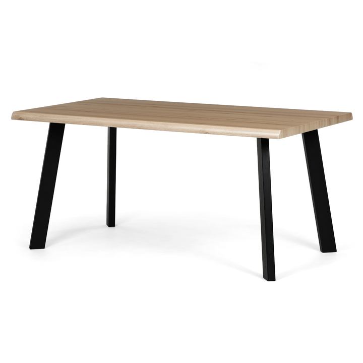 Jídelní stůl NIFON divoký dub/černá, šířka 160 cm 1