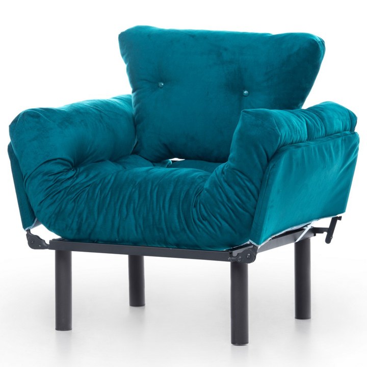 Sconto Křeslo NITTA petrolejová