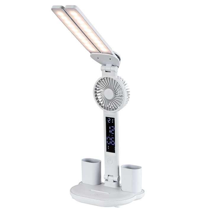 Stolní lampa NOVILO bílá 1