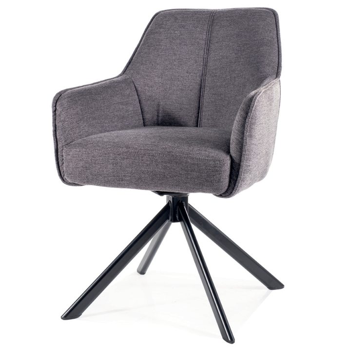 Sconto Jídelní židle NUTTA šedá