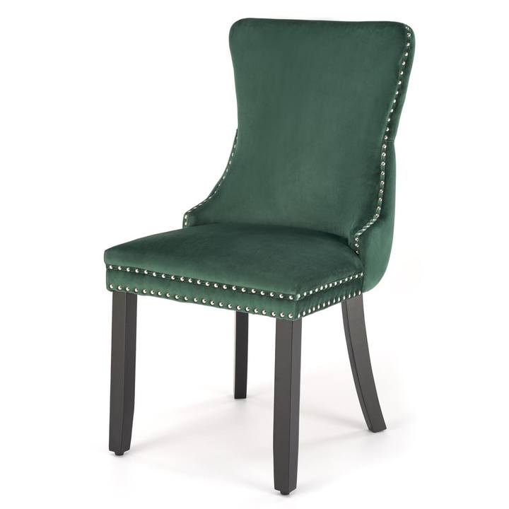 Sconto Jídelní židle OLDO tmavě zelená