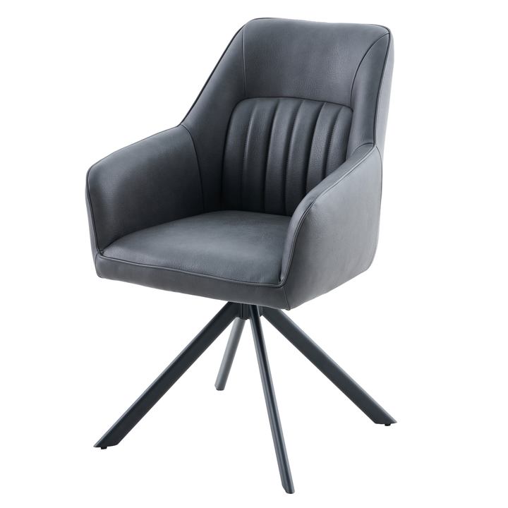 Jídelní židle OLENA antracitová 1