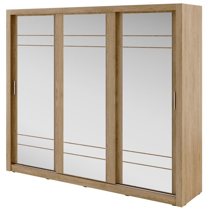 Sconto Šatní skříň OLINDA dub shetland