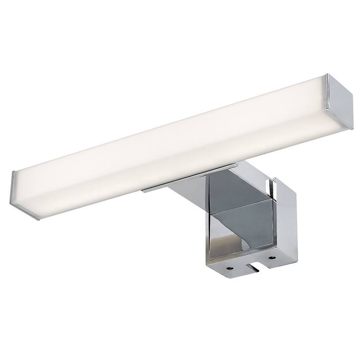 Koupelnové nástěnné LED svítidlo OLIRO chrom, šířka 20 cm 1