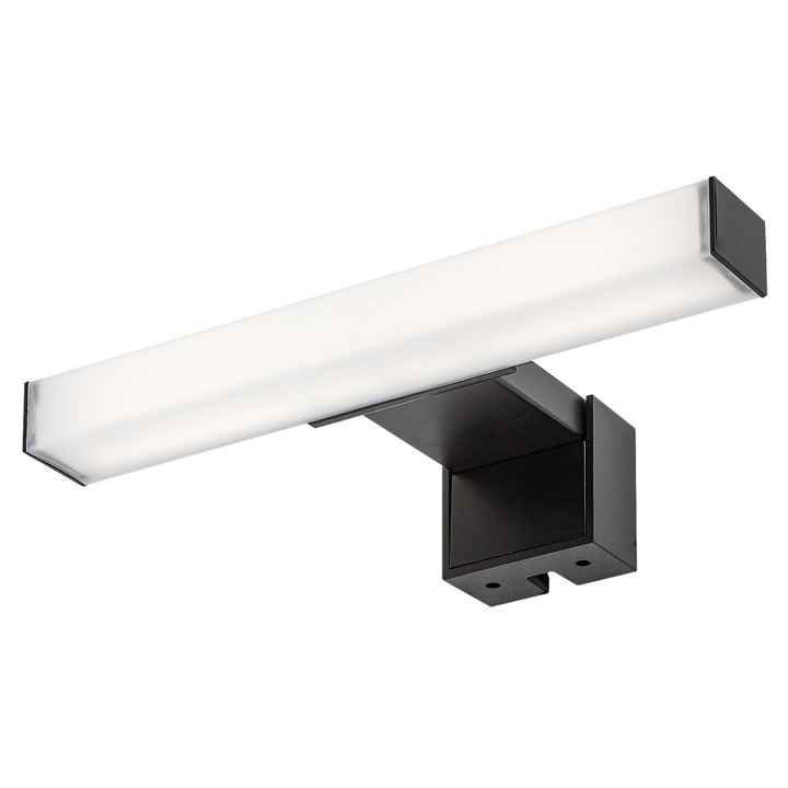 Koupelnové nástěnné LED svítidlo OLIRO černá, šířka 20 cm 1