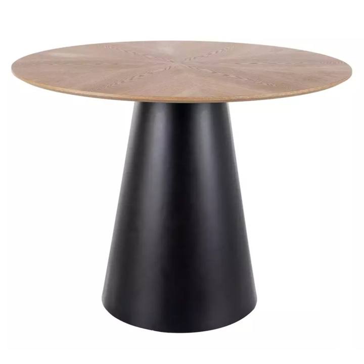 Jídelní stůl ONGIL dub/černá, šířka 100 cm 1