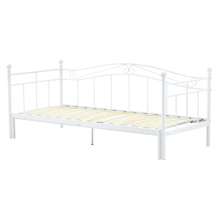 Sconto Postel s výsuvným lůžkem  ORAZO bílá, 90x200 cm