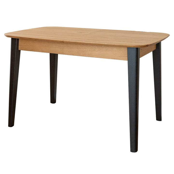 Jídelní stůl  ORB dub/černá, 165x80 cm 1