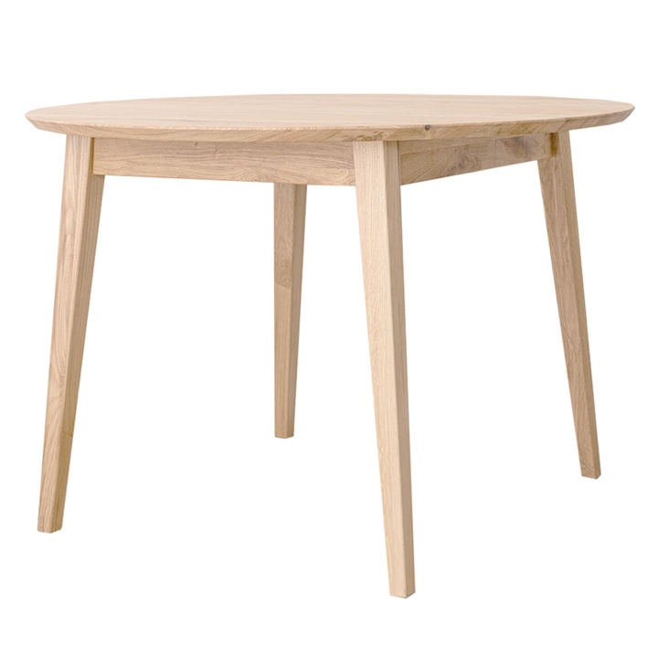 Jídelní stůl ORB bělený dub, 110 cm 1