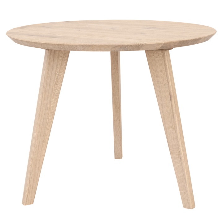 Konferenční stolek ORB bělený dub, 50 cm 1