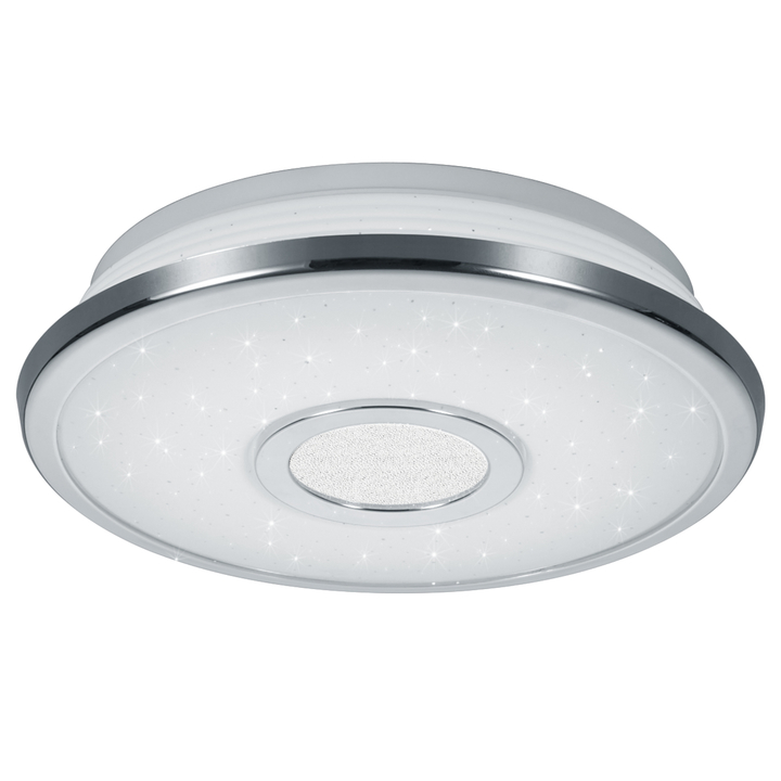Stropní LED svítidlo OSAKA chrom, průměr 21 cm 1