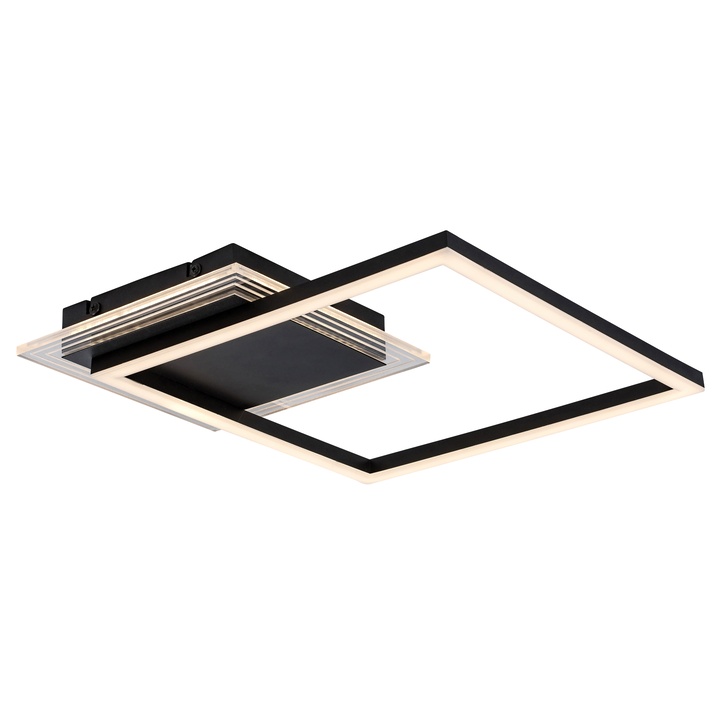 Sconto Stropní svítidlo OTTAVIA 1 černá