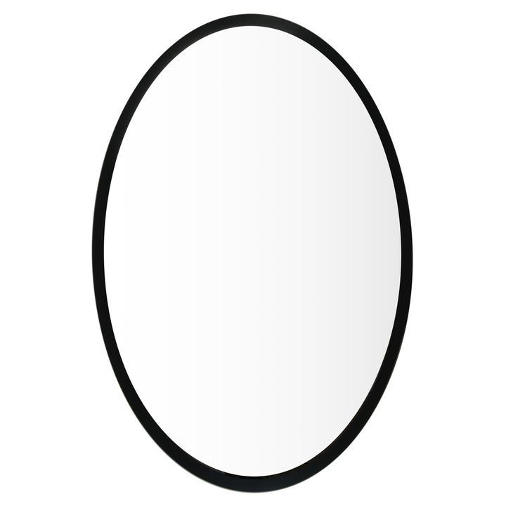 Zrcadlo OVAL černá 1